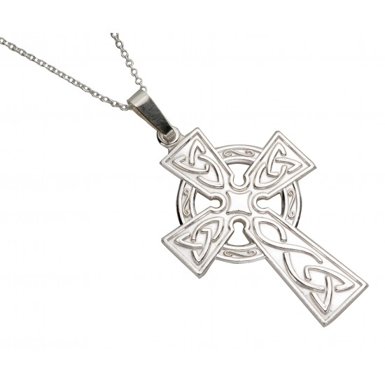 Silver Large Celtic Cross
