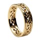 Gold Round Celtic Knot Wedding Ring