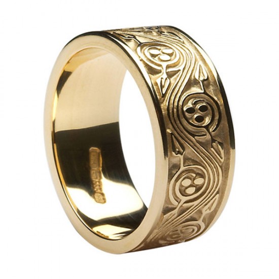 Gold Celtic Spiral Ring