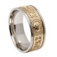 Gold Celtic Warrior Signature Wedding Ring