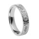Sterling Silver Warrior Shield Wedding Ring
