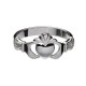 Silver Ladies New York Claddagh Ring