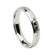 Sterling Silver Celtic Claddagh Wedding Ring