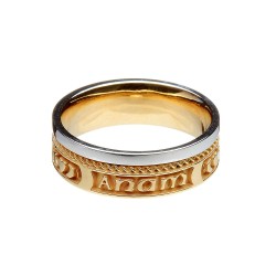 My Soul Mate Gold Faith Wedding Ring