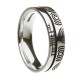 Sterling Silver Newgrange Faith Wedding Ring