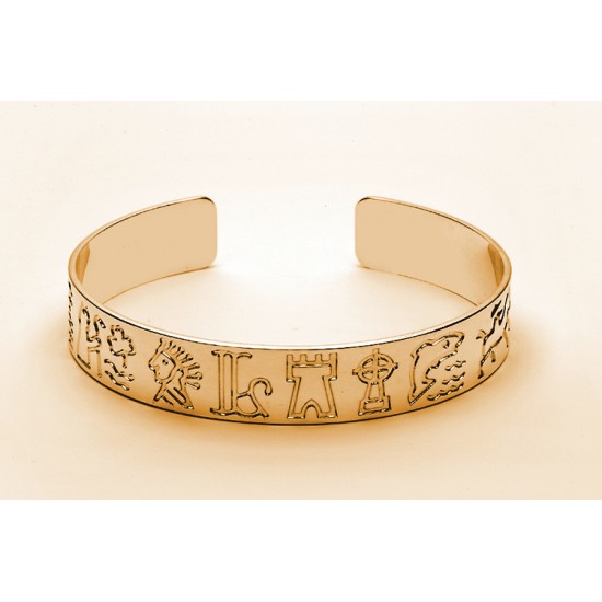 Impressions of Ireland Gold Bangle Impressions of Ireland Gold Bangle