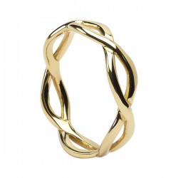 Gold Inifinty Ring