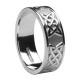Silver Celtic Lovers Knot Ring
