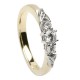 Gold Diamond Promise Ring