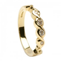 Gold Eternity Diamond Ring