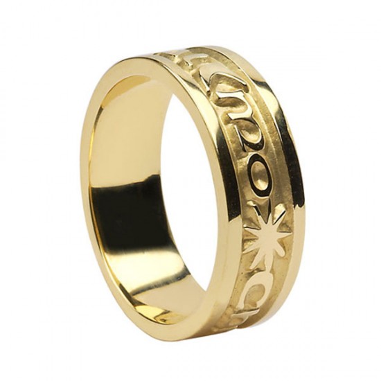 Bright Love of My Heart - Gra Geal Mo Chroi - Irish Wedding Ring