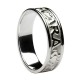 Silver Mo Anam Cara Wedding Ring
